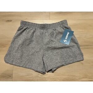 NWT Soffe Athletic Shorts Youth Size XL Girls With Elastic Waist Oxford Gray